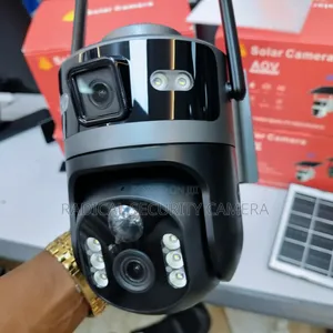 4G SIM Solar Camera 6MP Dual Lens Outdoor CCTV AOV Waterproof STELLAR