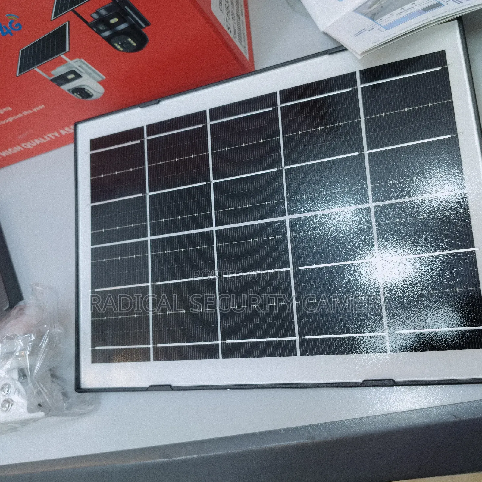 4G SIM Solar Camera 6MP Dual Lens Outdoor CCTV AOV Waterproof STELLAR