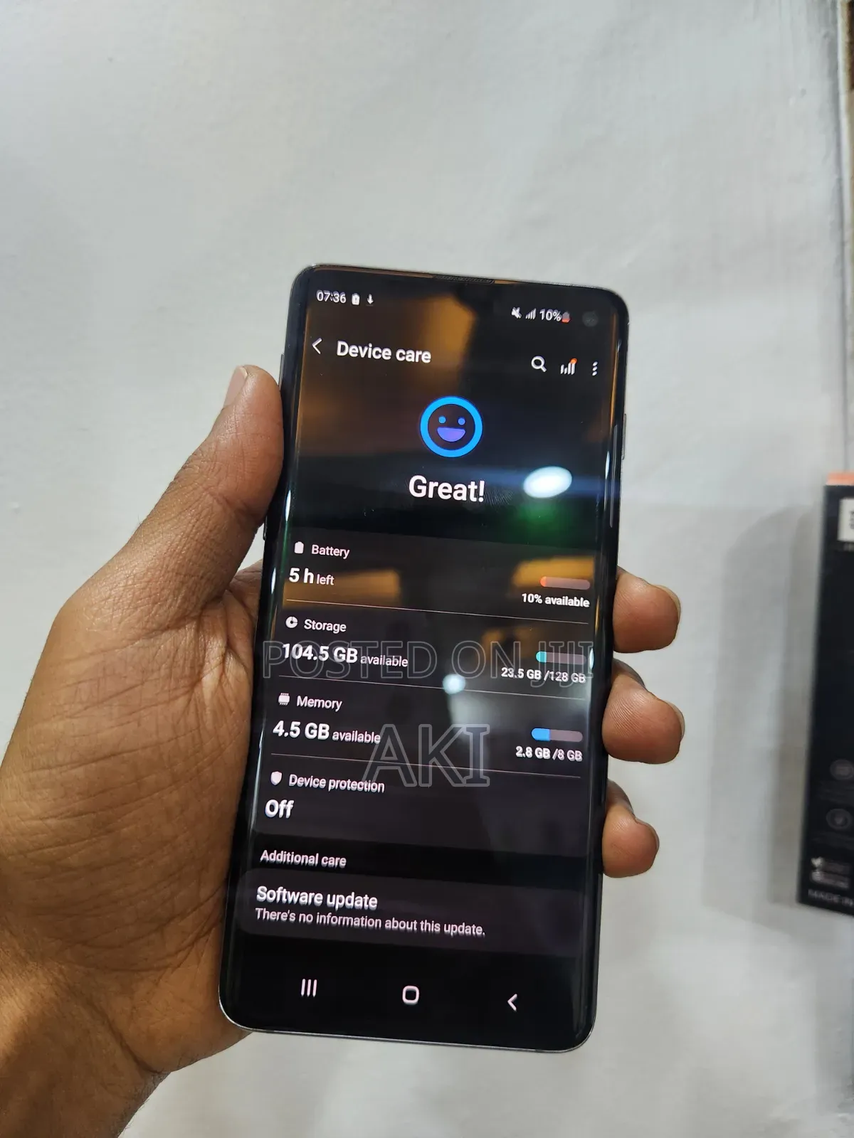 Samsung Galaxy S10 128 GB Black