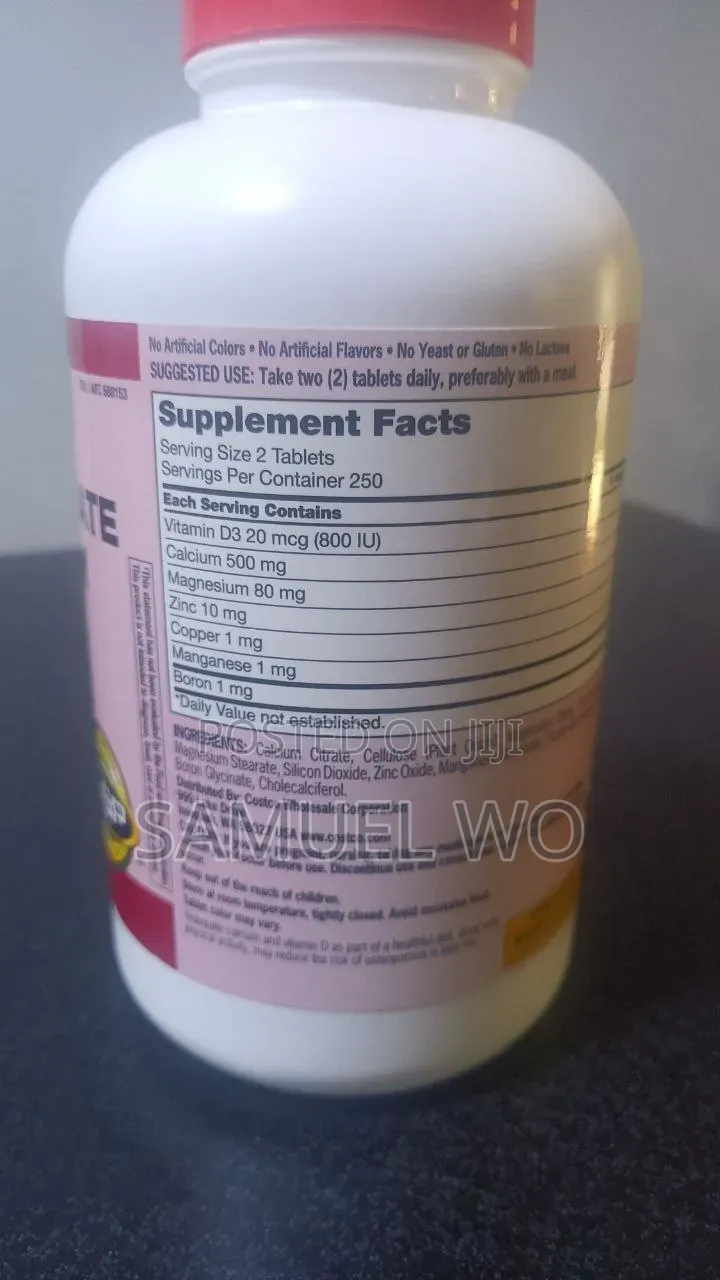 Calcium Magnesium Zinc Supplement