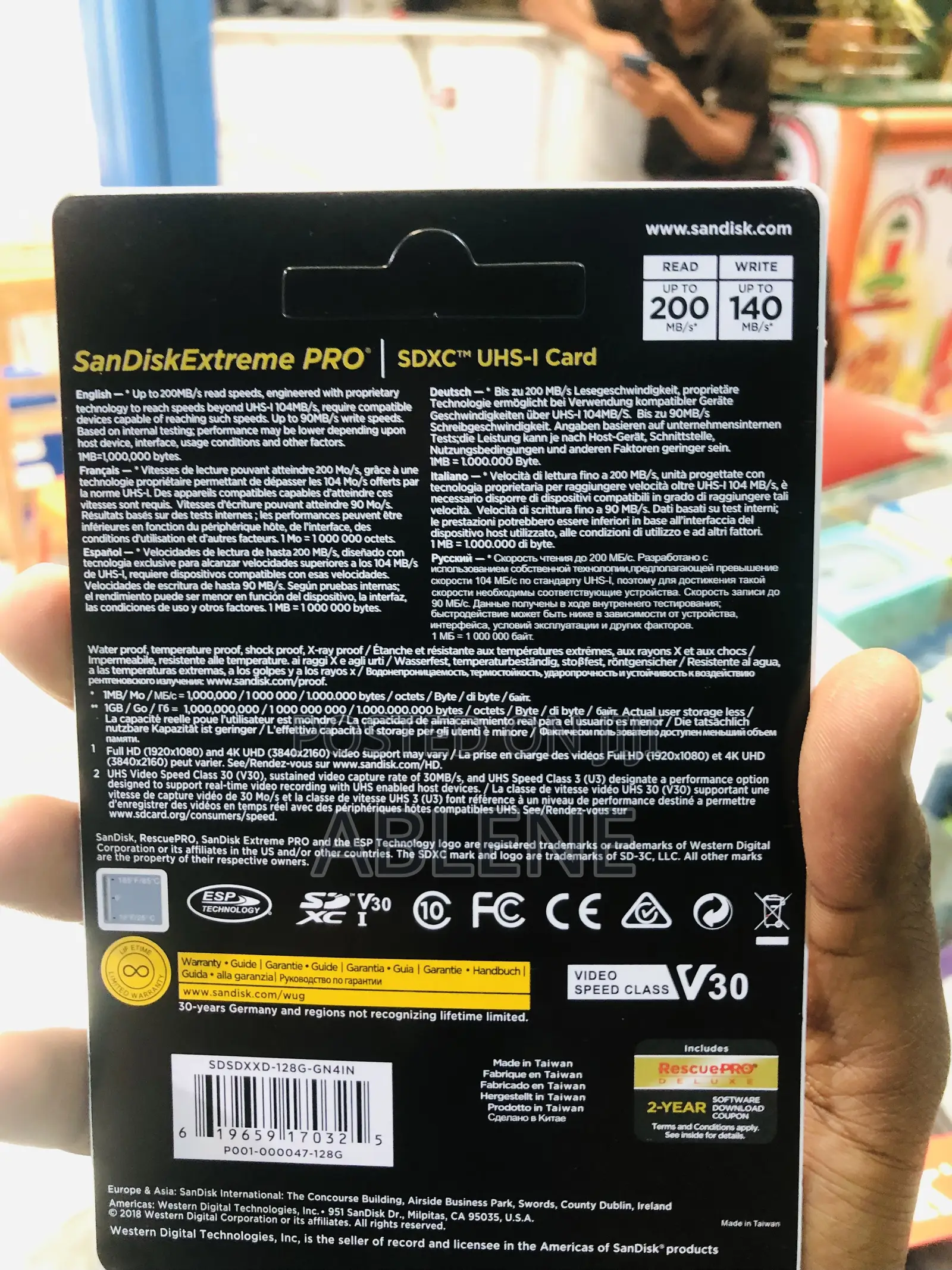 128GB Extreme PRO SanDisk