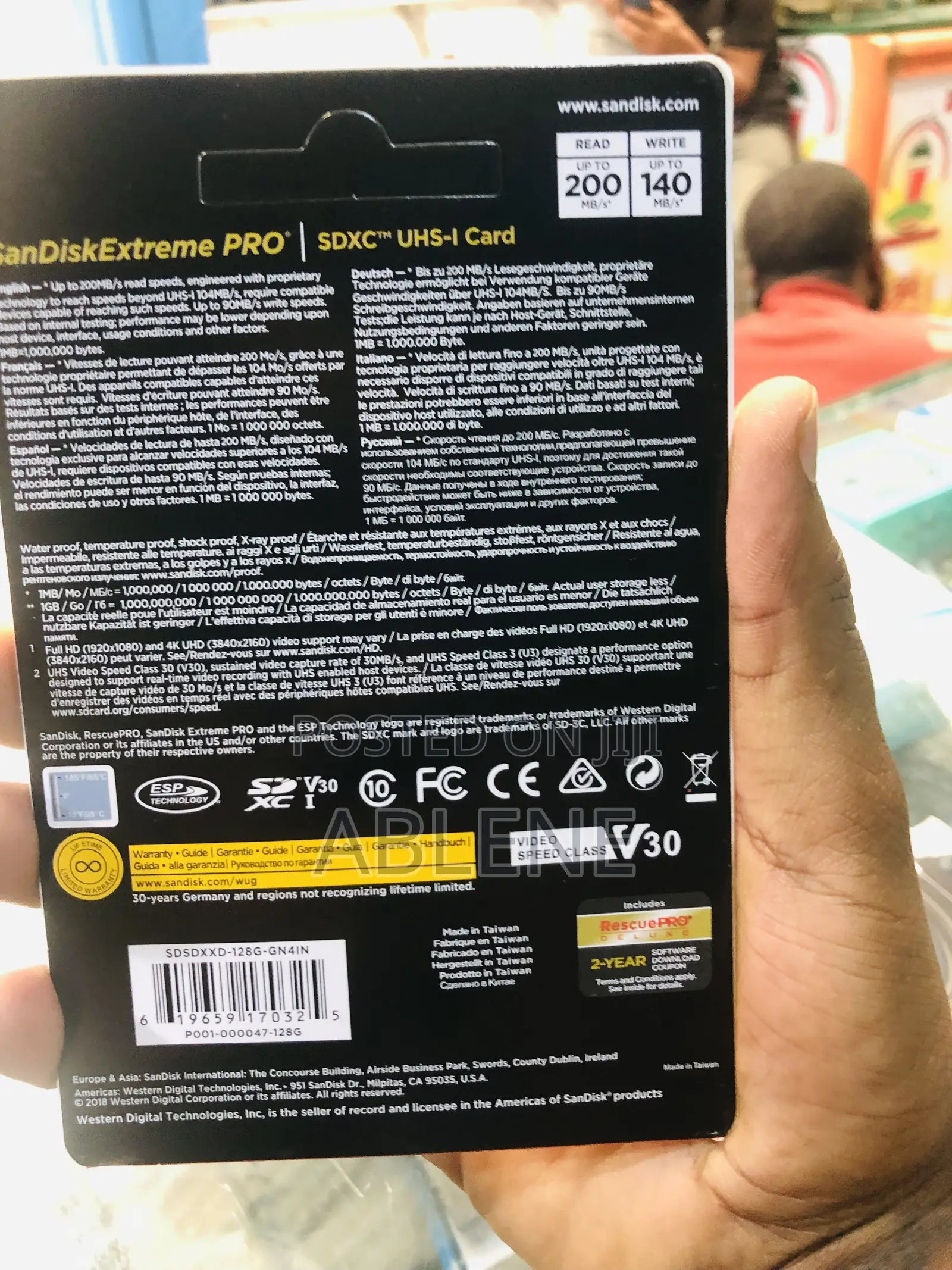 128GB Extreme PRO SanDisk