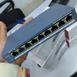 8 Port PoE Switch 60W Smart Managed 10/100Mbps CCTV Network Switch