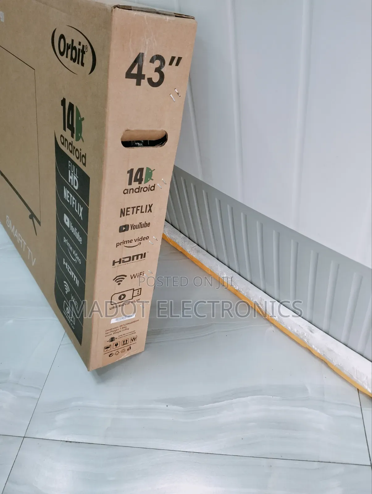 Orbit TV 43 Inch Smart
