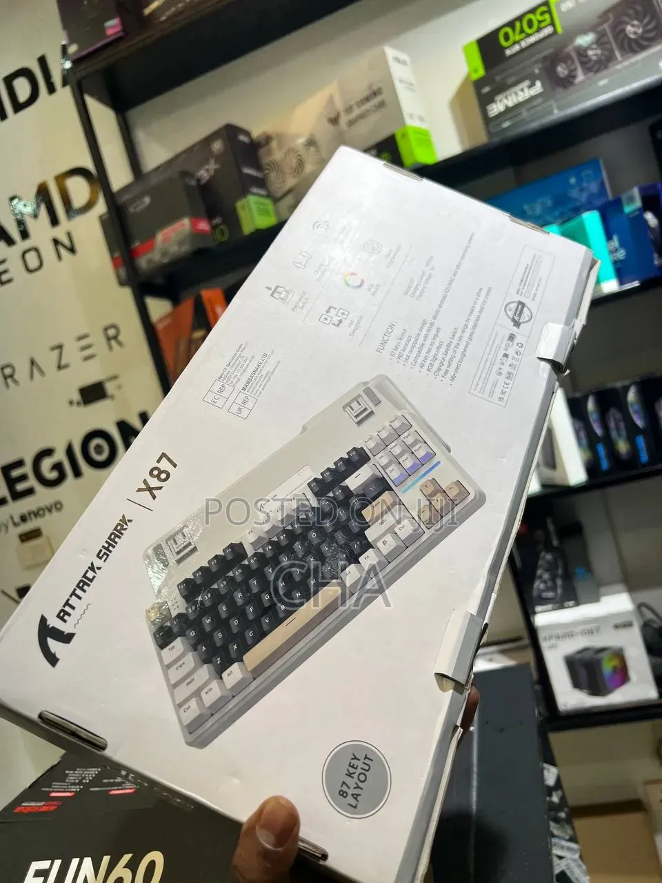 Attack Shark X87 Gaming Keyboard