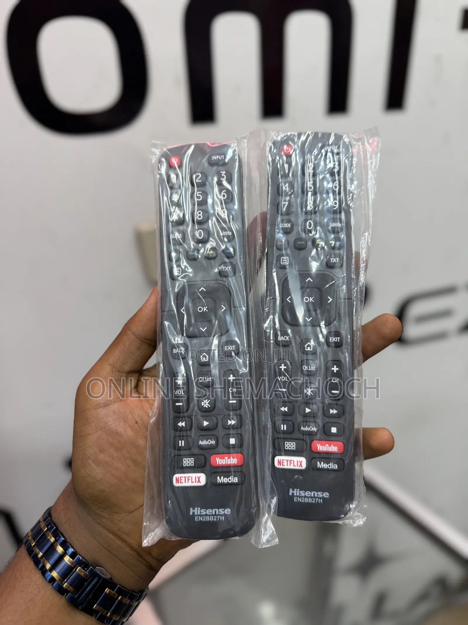 Hisense Remote Control የ ሀይሰንስ ቲቪ ሪሞት