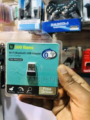 N300 Nano Wi-Fi Bluetooth USB Adapter (2-in-1
