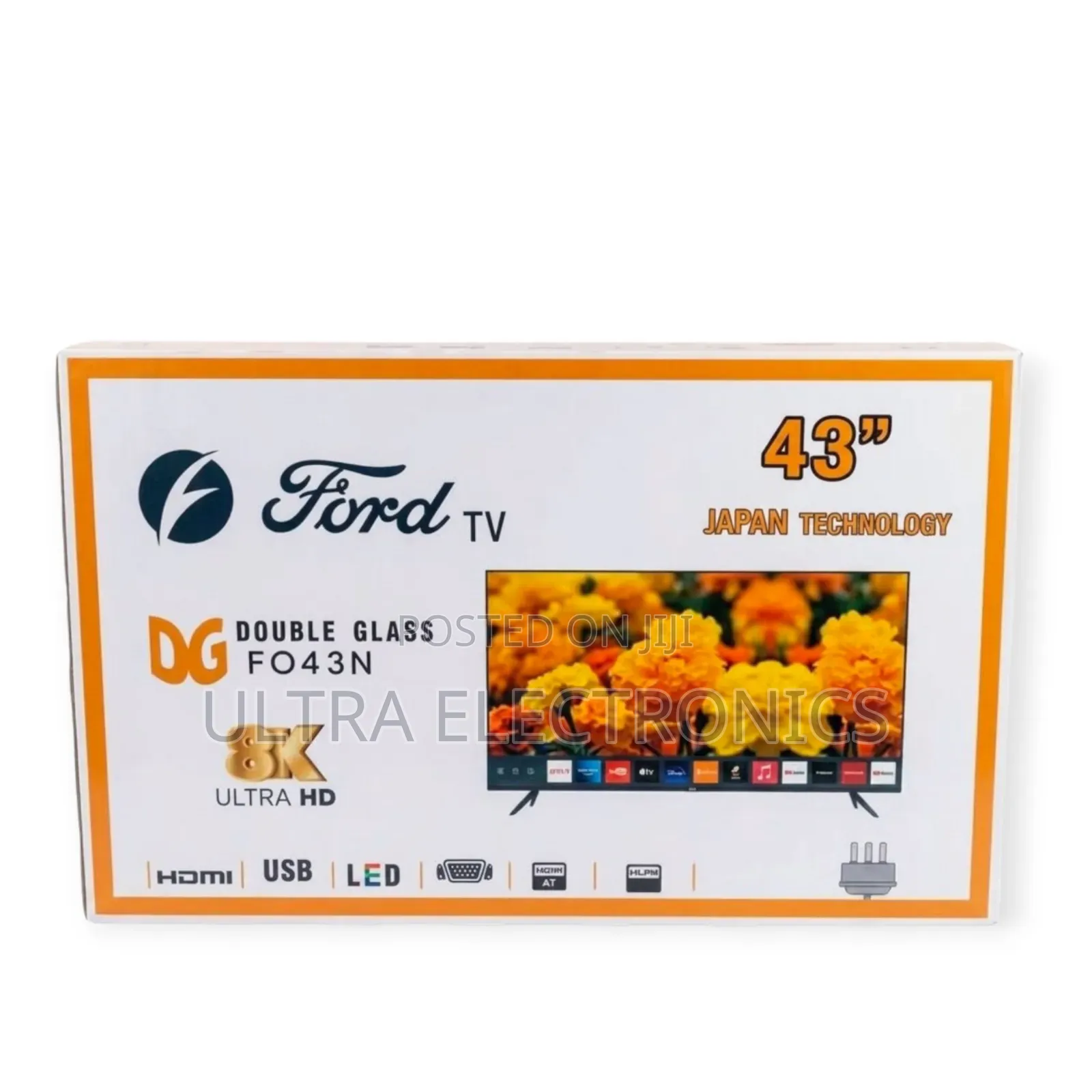 Ford 43-Inch Ultra Hd Smart TV 43-Inch Display Ultra Hd