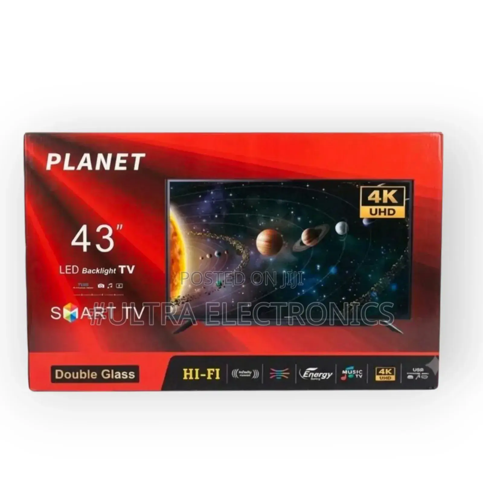 Planet 43-Inch Smart TV 43-Inch Large Display Ultra HD Picture