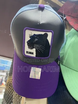 "KUMA" Panther Purple/Grey Mesh Cap