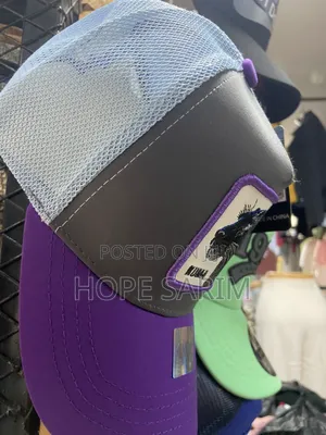 "KUMA" Panther Purple/Grey Mesh Cap