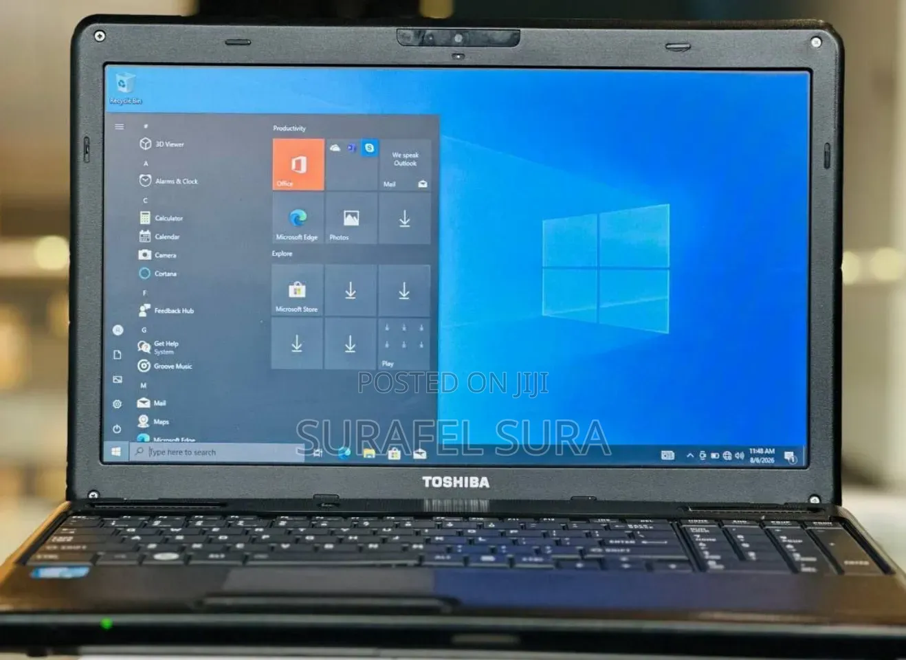 New Laptop Toshiba Satellite C55 4GB Intel Core i3 HDD 500GB