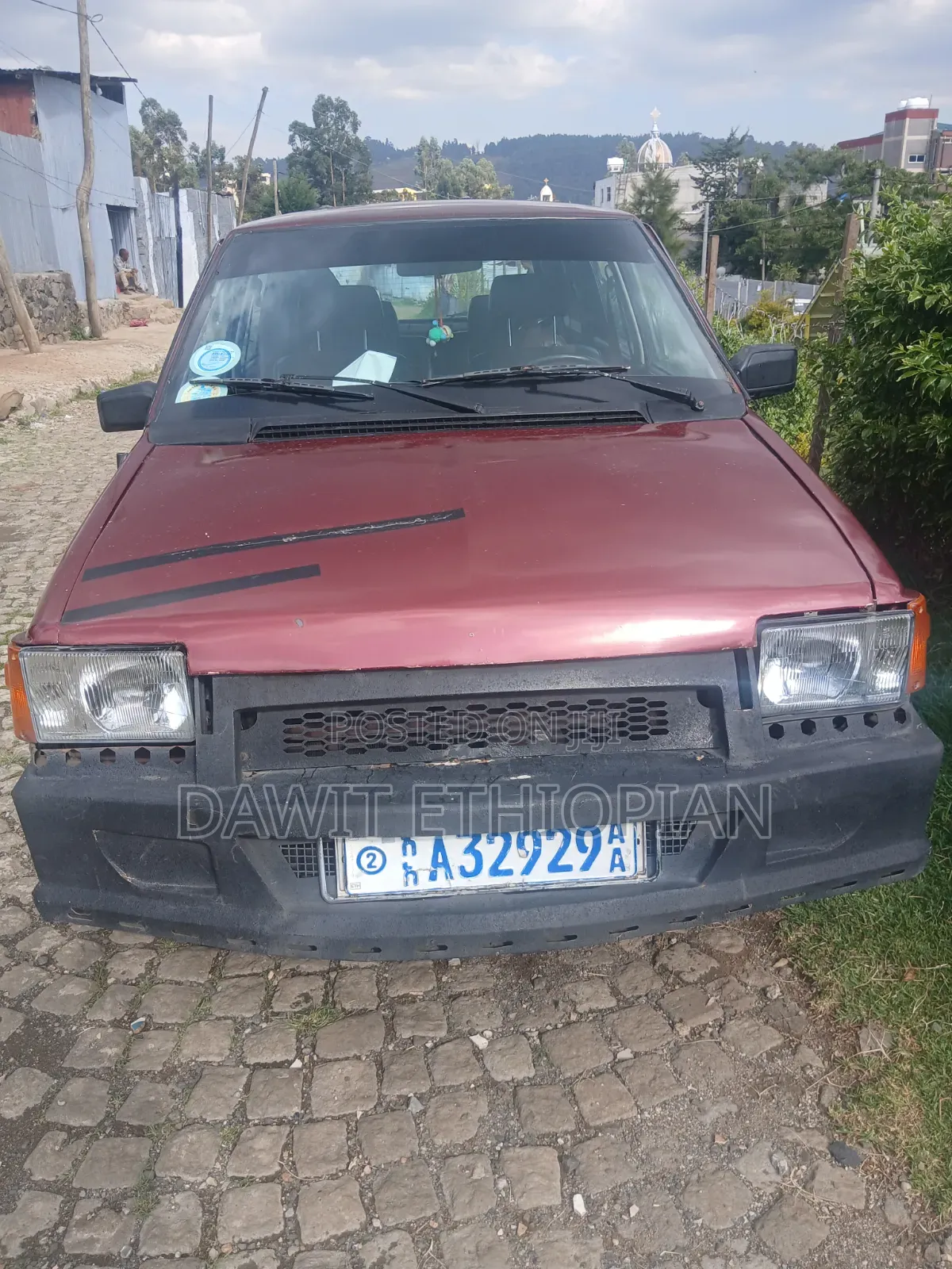 Mitsubishi Colt 1987 Red