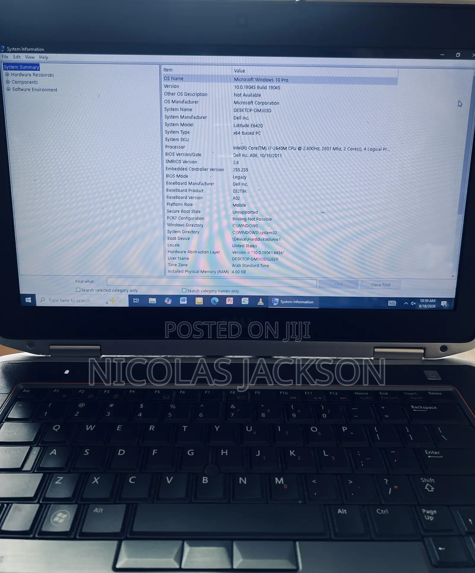 Laptop Dell Latitude E6420 4GB Intel Core i7 HDD 512GB
