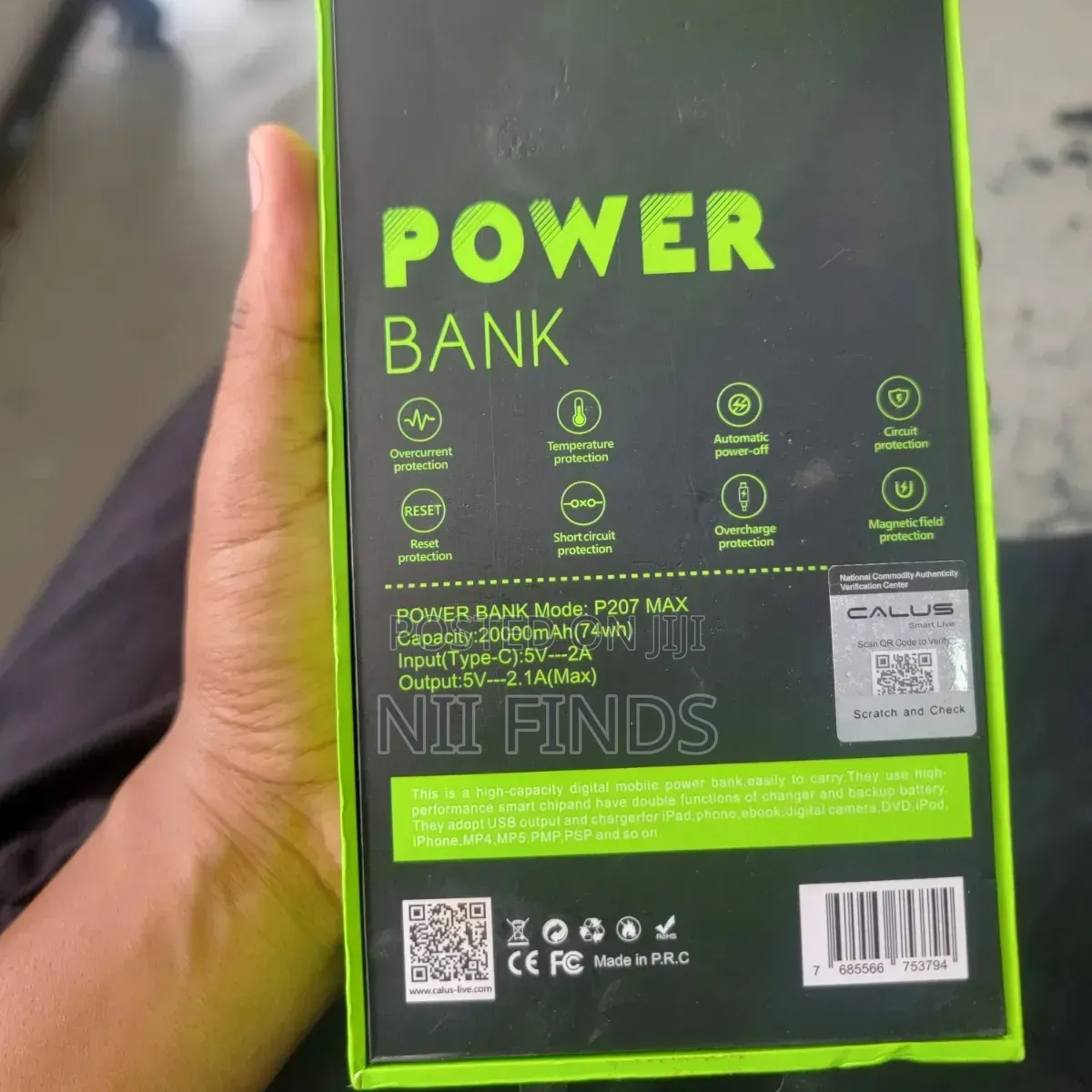 Calus P207 MAX Power Bank