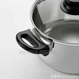  IKEA 3-Piece Stainless Steel Cookware Set