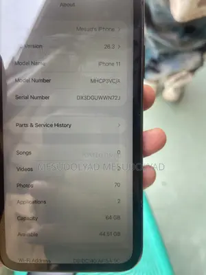 Apple iPhone 11 64 GB Black