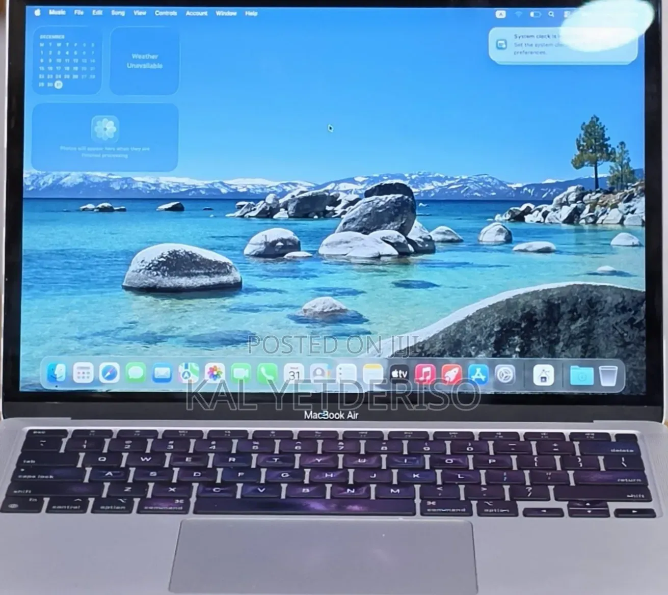 New Laptop Apple MacBook Air 2020 M1 8GB Apple M1 SSD 256GB