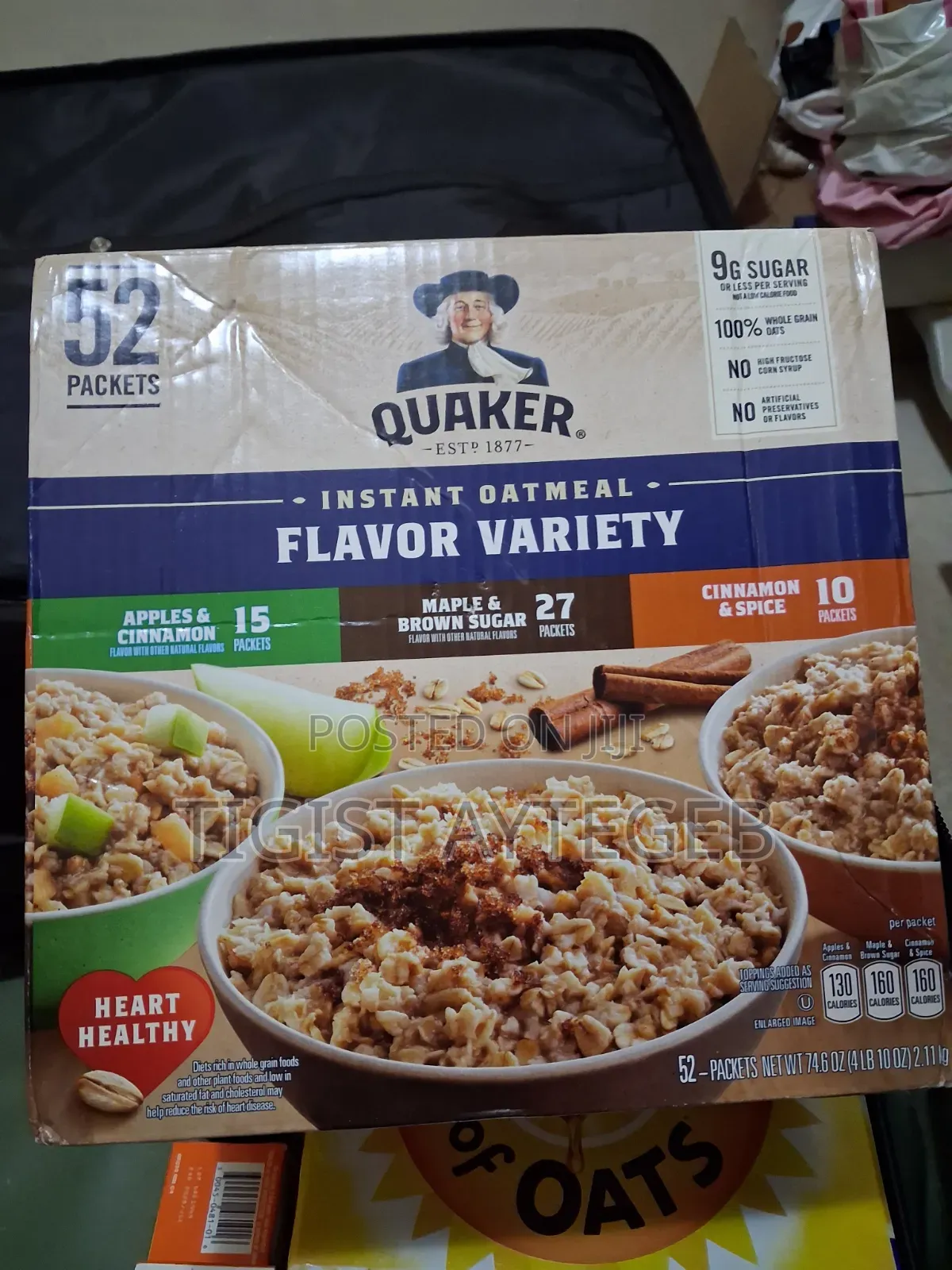 Quaker Instant Oatmeal Flavor Variety