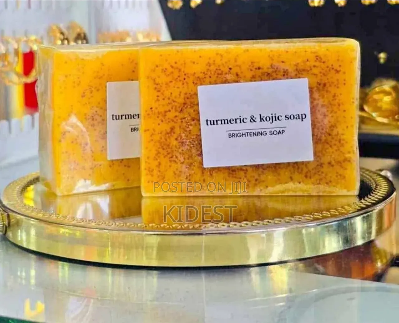 Tumeric and Kojic Acid Brightening Soap
