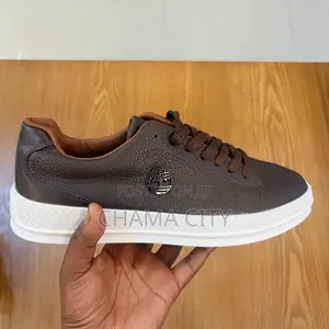 Timberland Men’s Brown Leather Sneakers