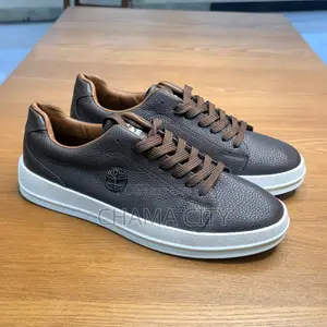 Timberland Men’s Brown Leather Sneakers