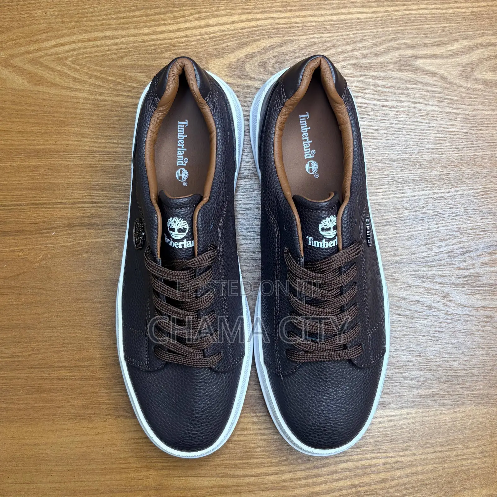 Timberland Men’s Brown Leather Sneakers