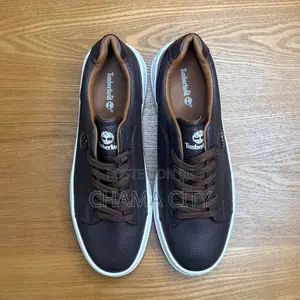 Timberland Men’s Brown Leather Sneakers