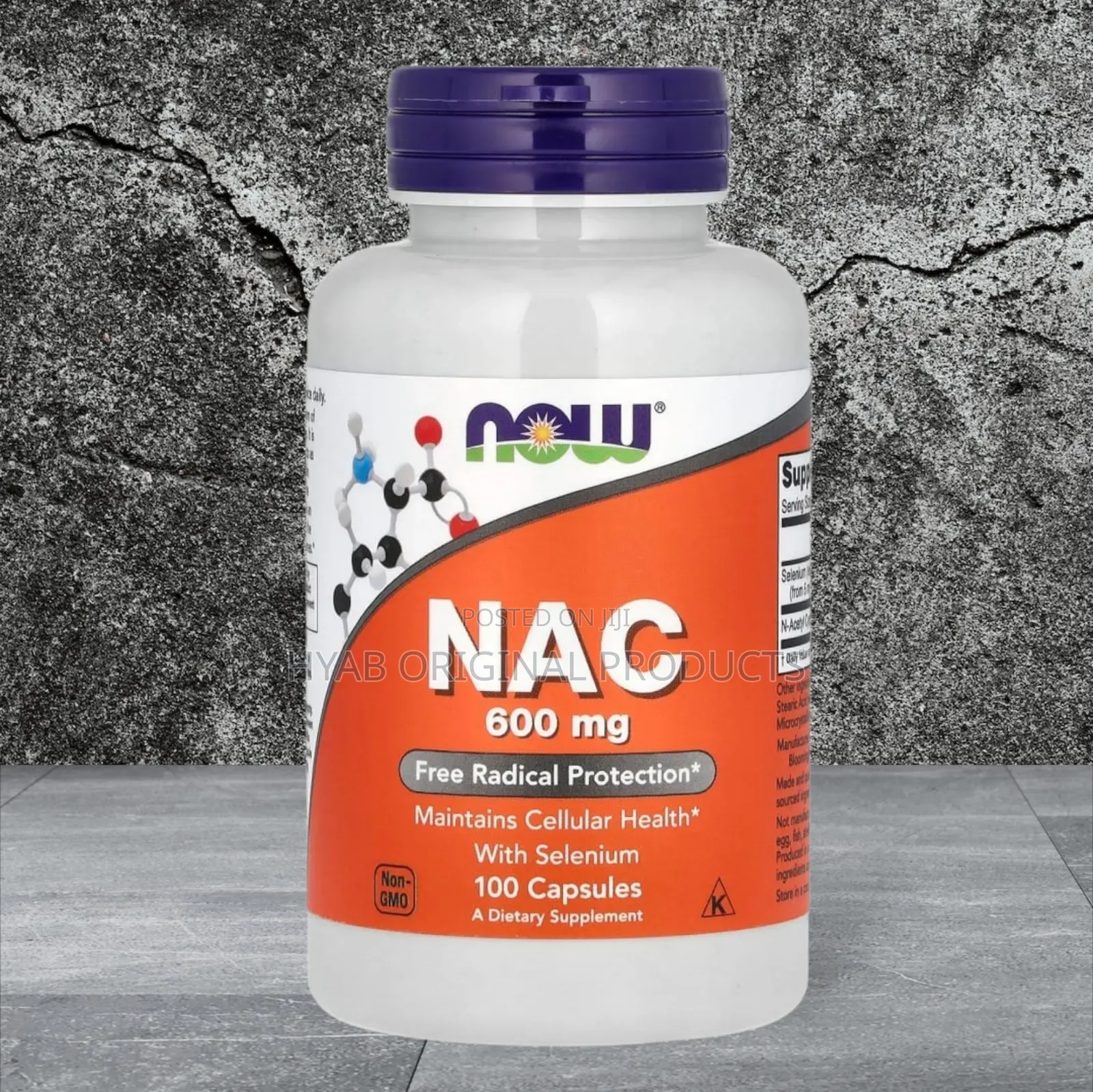 NAC 600mg With 25mcg Selenium, 100 Capsules