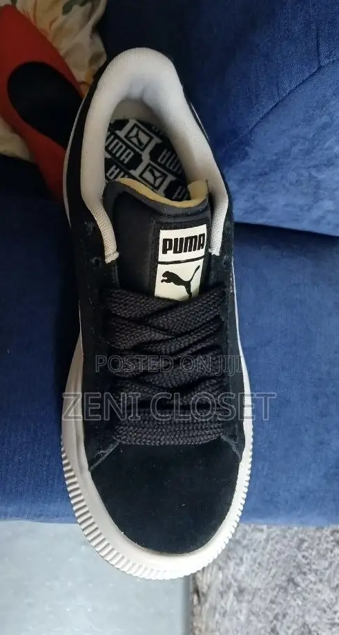 Puma Black White Sneakers – Brand New – EU 37