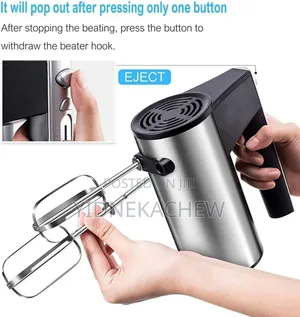 Hand Mixer With Blender