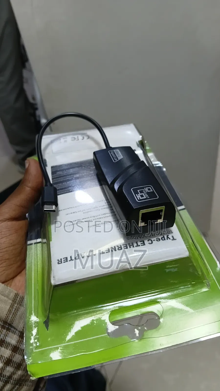 Type-C to Gigabit Ethernet Adapter (USB-C to RJ45)