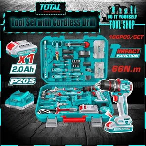 Total Chargible Drill 66nm With 165 PCS Accessories