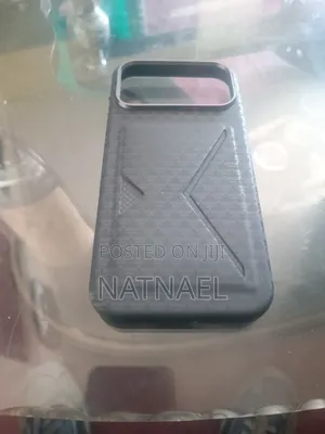 I Phone 17 Pro Max Lether Black Cover