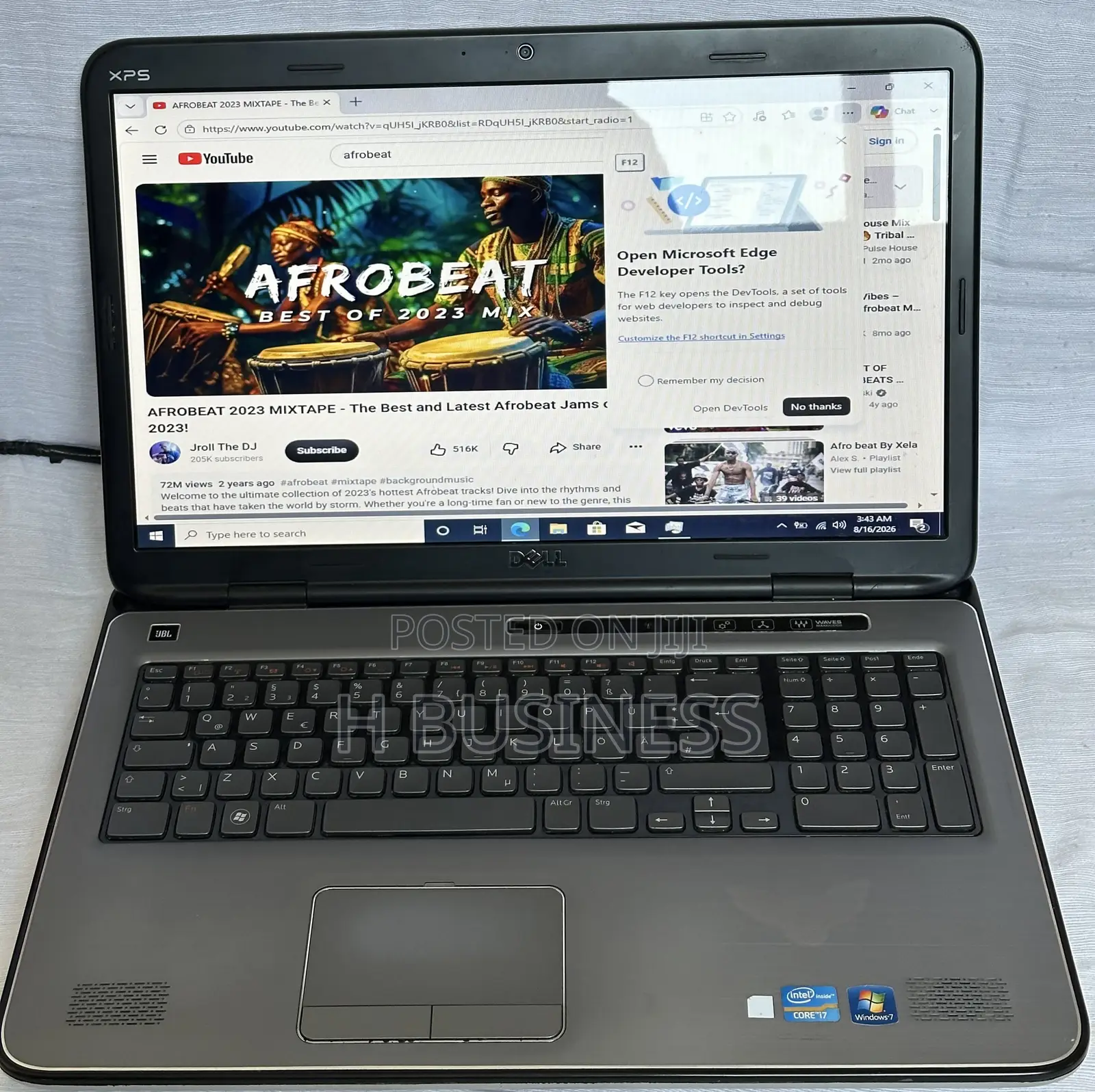 Laptop Dell XPS 13 8GB Intel Core i7 HDD 500GB