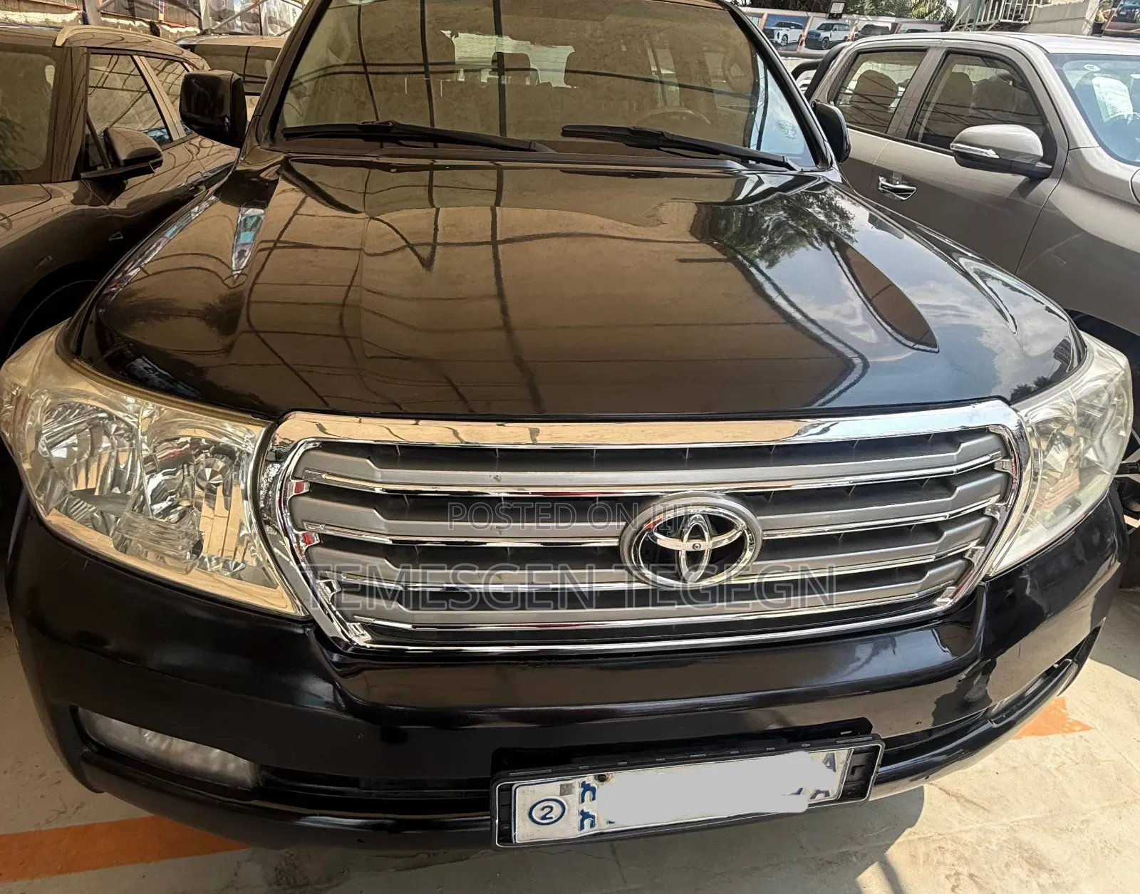 Toyota Land Cruiser 2008 Black