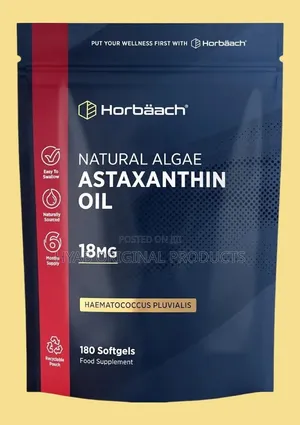 Astaxanthin Supplement 18mg | 180 High Strength Softgels