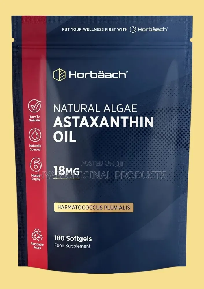 Astaxanthin Supplement 18mg | 180 High Strength Softgels