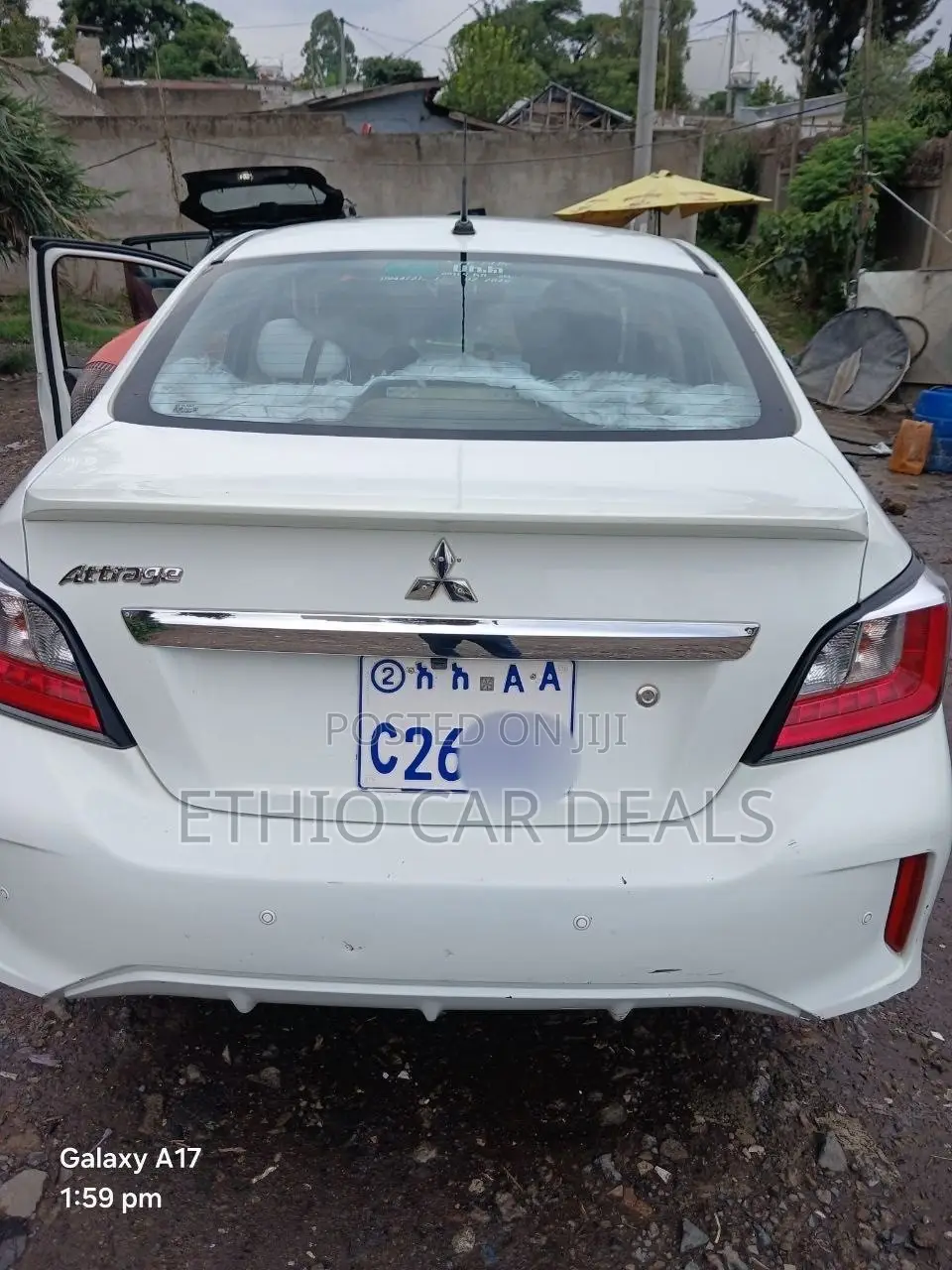 Mitsubishi Attrage 2022 White