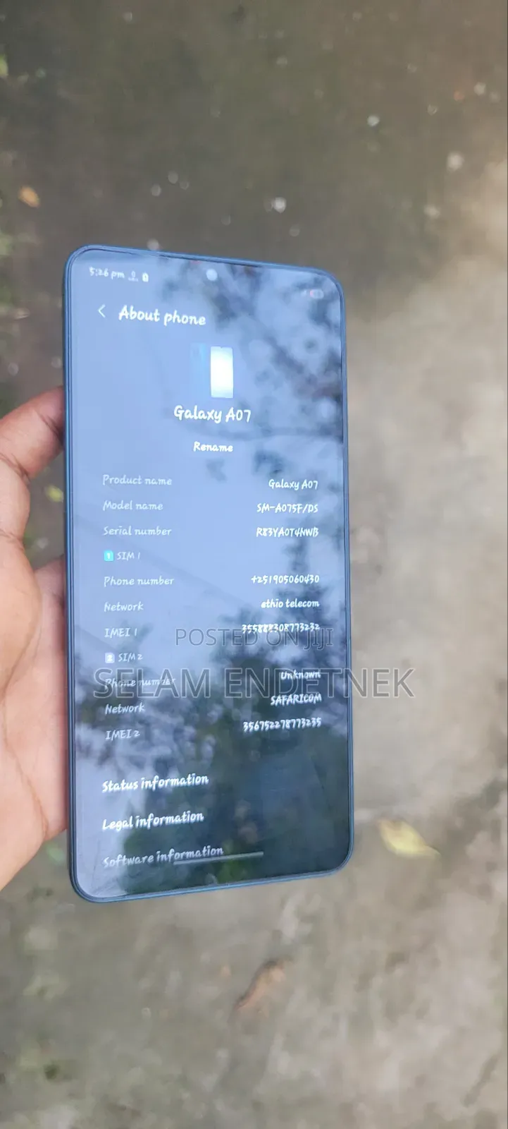 Samsung Galaxy A07 128 GB Green