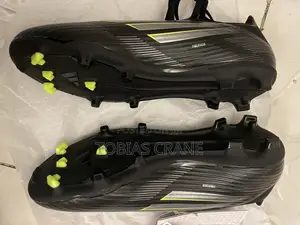 Adidas Football Boots – Black Neon Green