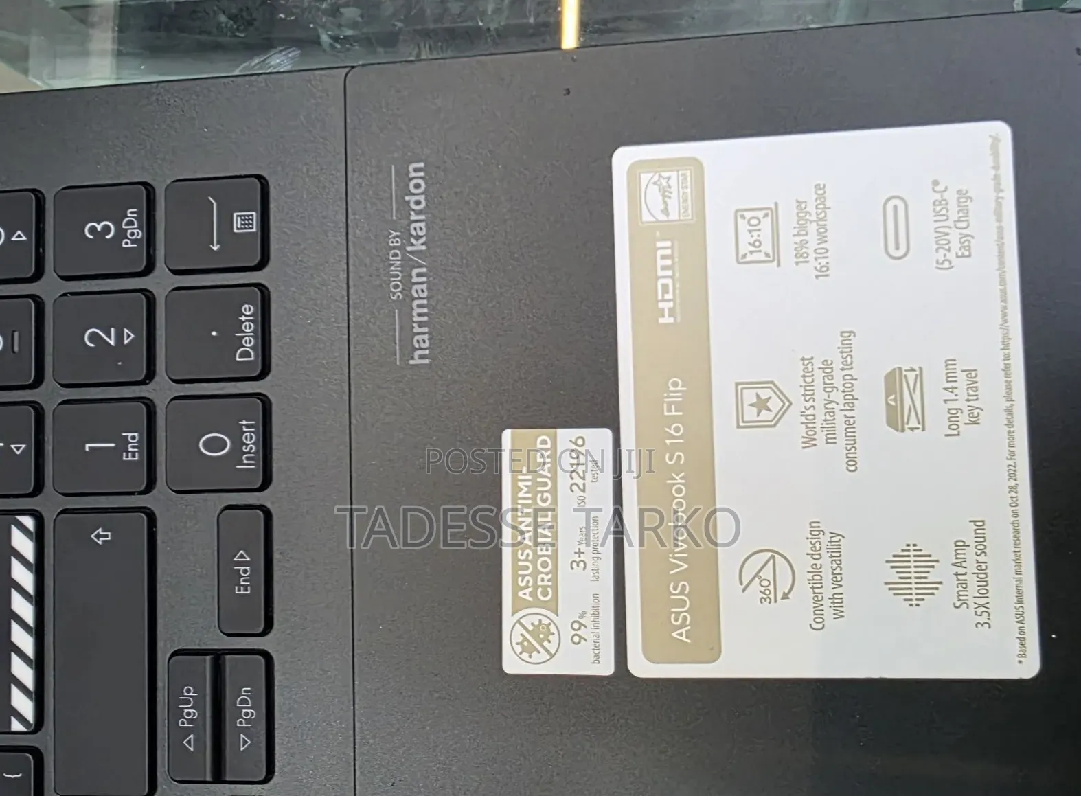 New Laptop Asus 16GB Intel Core i9 SSD 1T