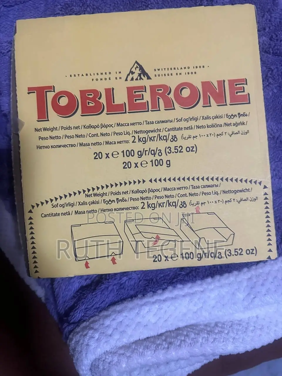 Toblerone Chocholate