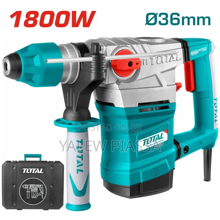 The Highlighted Box Features the TOTAL Rotary Hammer 1800W