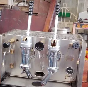 Vintage Commercial Spring-Lever Espresso Machine