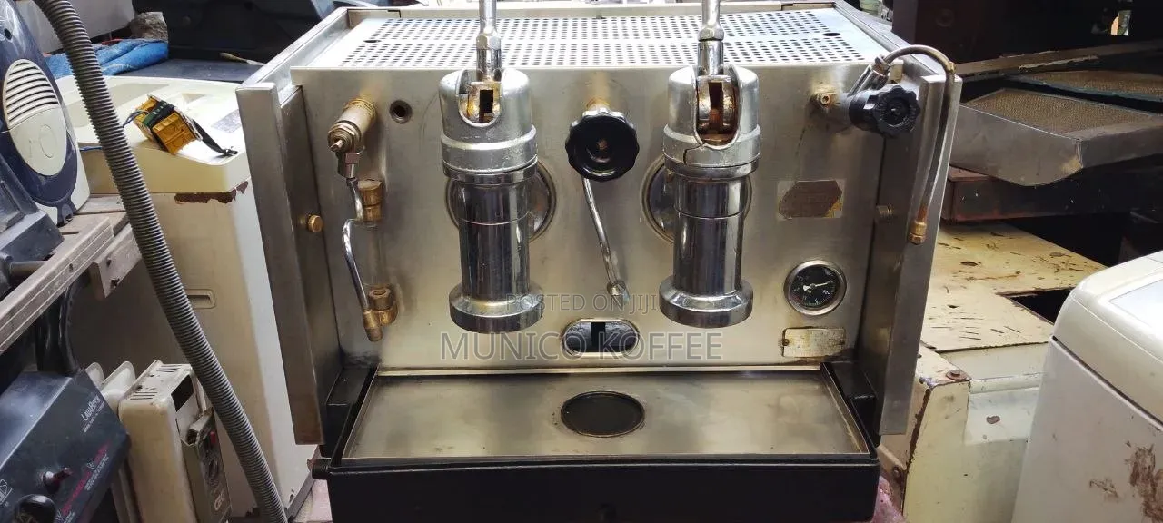 Vintage Commercial Spring-Lever Espresso Machine