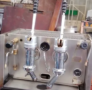 Vintage Commercial Spring-Lever Espresso Machine