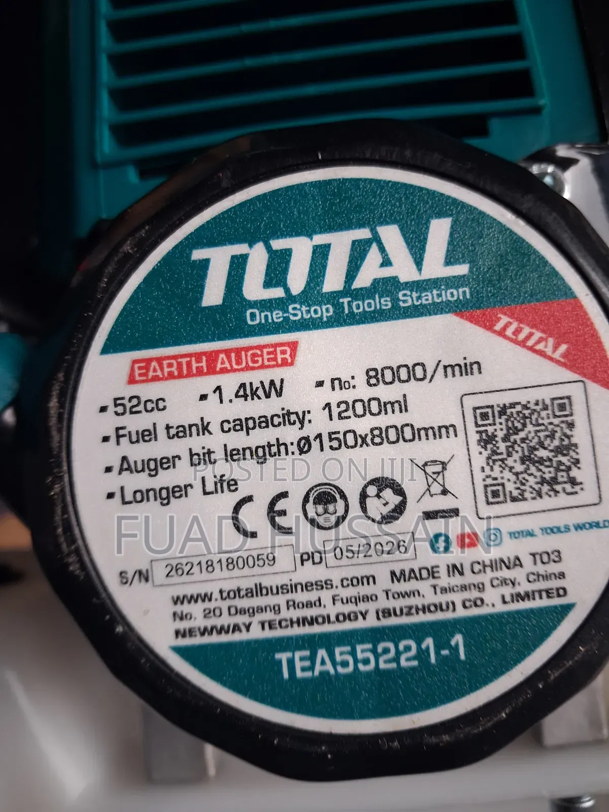 Total Earth Auger