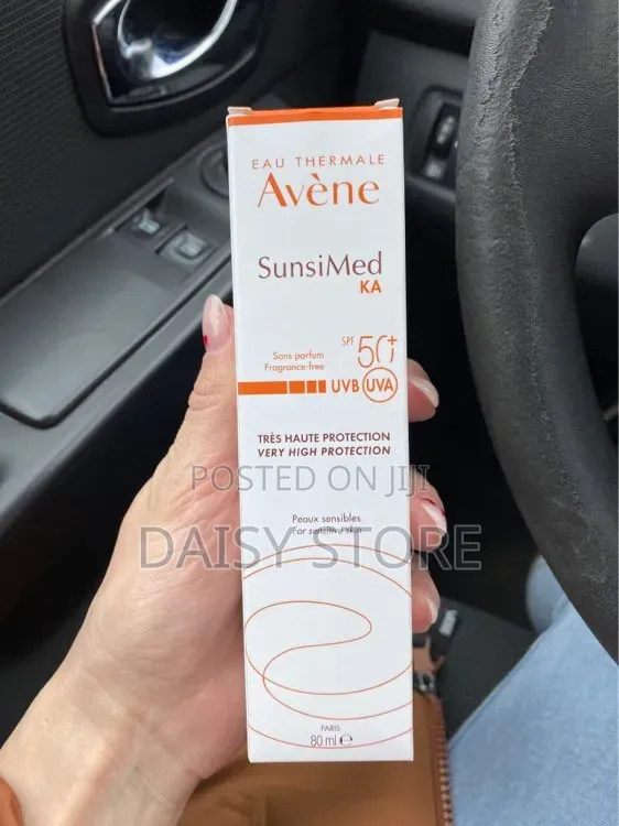 Avène SunsiMed KA SPF 50+ የፀሐይ መከላከያ ክሬም (80ml)