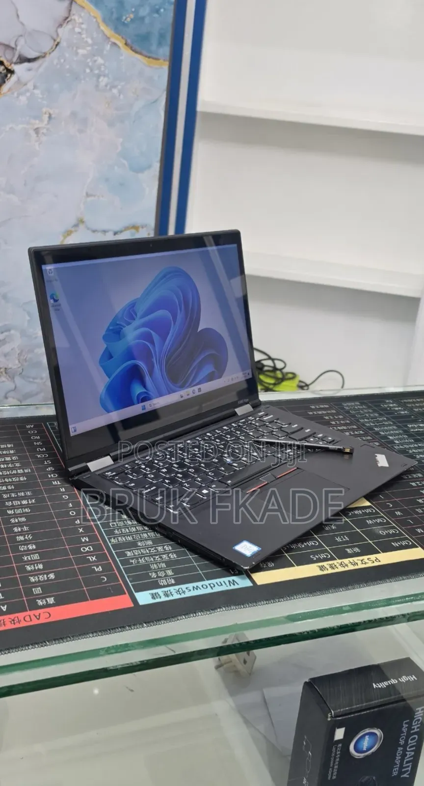 New Laptop Lenovo ThinkPad X380 Yoga 16GB Intel Core i5 SSD 256GB